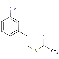 CAS:89250-34-0 | OR23315 | 3-(2-Methyl-1,3-thiazol-4-yl)aniline