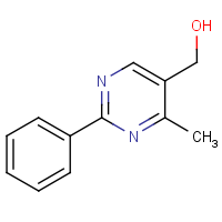 CAS: 342405-27-0 | OR23333 | 5-(Hydroxymethyl)-4-methyl-2-phenylpyrimidine