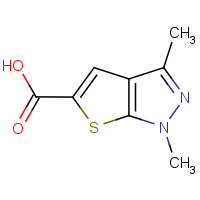 CAS: 25252-46-4 | OR23361 | 1,3-Dimethyl-1H-thieno[2,3-c]pyrazole-5-carboxylic acid
