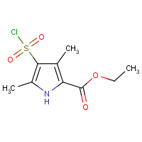 CAS: 368869-88-9 | OR23364 | Ethyl 4-(chlorosulphonyl)-3,5-dimethyl-1H-pyrrole-2-carboxylate