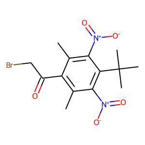 CAS:175136-56-8 | OR23416 | 4-(tert-Butyl)-2,6-dimethyl-3,5-dinitrophenacyl bromide