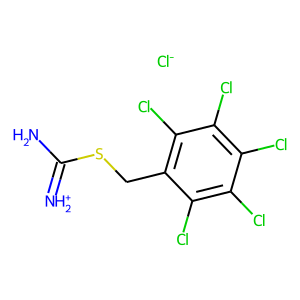 CAS:13280-90-5 | OR23439 | amino[(2,3,4,5,6-pentachlorobenzyl)thio]methaniminium chloride