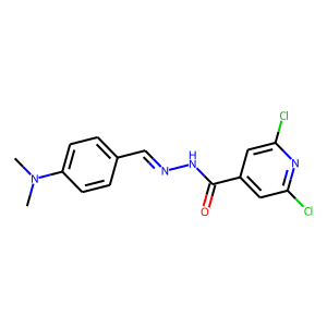 CAS:260447-11-8 | OR23480 | N'4-[4-(dimethylamino)benzylidene]-2,6-dichloropyridine-4-carbohydrazide
