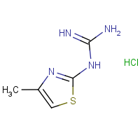 CAS:100599-91-5 | OR23493 | 1-(4-Methyl-1,3-thiazol-2-yl)guanidine hydrochloride