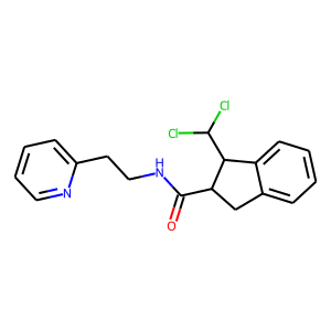 CAS:263256-04-8 | OR23502 | N2-[2-(2-pyridyl)ethyl]-1-(dichloromethyl)indane-2-carboxamide