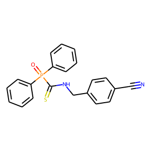 CAS:646506-72-1 | OR23545 | N-(4-cyanobenzyl)oxo(diphenyl)phosphoranecarbothioamide