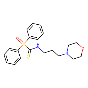 CAS:646506-74-3 | OR23547 | N-(3-morpholinopropyl)oxo(diphenyl)phosphoranecarbothioamide
