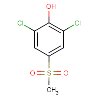 CAS:20951-05-7 | OR2358 | 2,6-Dichloro-4-(methylsulphonyl)phenol