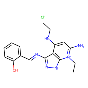 CAS:1030827-68-9 | OR23599 | 6-amino-7-ethyl-4-(ethylamino)-3-{[(E)-(2-hydroxyphenyl)methylidene]amino}-1H-pyrazolo[3,4-b]pyridin