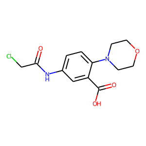 CAS:646989-75-5 | OR23668 | 5-[(2-chloroacetyl)amino]-2-morpholinobenzoic acid