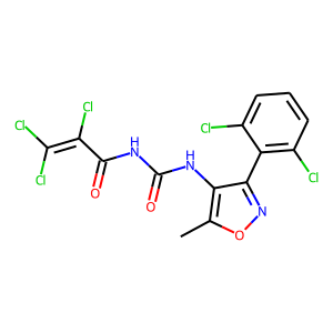CAS:646989-76-6 | OR23669 | N-[3-(2,6-dichlorophenyl)-5-methylisoxazol-4-yl]-N'-(2,3,3-trichloroacryloyl)urea