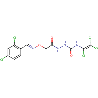 CAS:647824-14-4 | OR23676 | N1-(1,2,2-trichlorovinyl)-2-(2-{[(2,4-dichlorobenzylidene)amino]oxy}acetyl)hydrazine-1-carboxamide