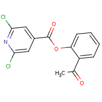 CAS: 647824-79-1 | OR23802 | 2-acetylphenyl 2,6-dichloroisonicotinate