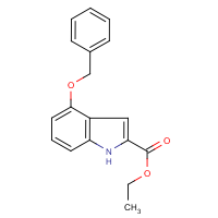 CAS: 27737-55-9 | OR2384 | Ethyl 4-(benzyloxy)-1H-indole-2-carboxylate