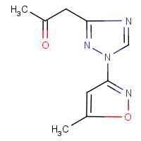 CAS: 92658-77-0 | OR23849 | 1-[1-(5-Methylisoxazol-3-yl)-1H-1,2,4-triazol-3-yl]acetone