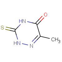 CAS:615-76-9 | OR23879 | 6-Methyl-3-thioxo-2,3,4,5-tetrahydro-1,2,4-triazin-5-one