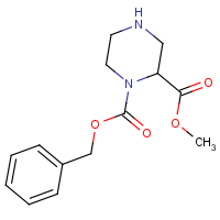 CAS: 126937-43-7 | OR2391 | Methyl piperazine-2-carboxylate, N1-CBZ protected