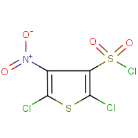 CAS:59768-12-6 | OR23993 | 2,5-Dichloro-4-nitrothiophene-3-sulfonyl chloride
