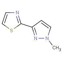 CAS: 648408-55-3 | OR23999 | 2-(1-methyl-1H-pyrazol-3-yl)-1,3-thiazole