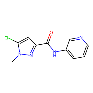CAS:648408-70-2 | OR24026 | 5-Chloro-1-methyl-N-(pyridin-3-yl)-1H-pyrazole-3-carboxamide