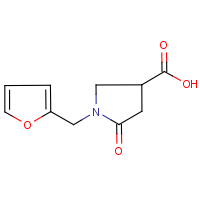 CAS:175136-93-3 | OR24058 | 1-(Fur-2-ylmethyl)-5-oxopyrrolidine-3-carboxylic acid