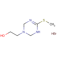 CAS:648409-17-0 | OR24111 | 2-[4-(methylthio)-1,2,3,6-tetrahydro-1,3,5-triazin-1-yl]ethan-1-ol hydrobromide