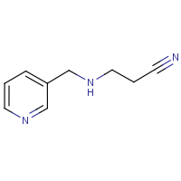 CAS:33611-48-2 | OR24149 | 3-[(Pyridin-3-ylmethyl)amino]propanenitrile