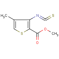 CAS:81321-15-5 | OR24321 | methyl 3-isothiocyanato-4-methylthiophene-2-carboxylate
