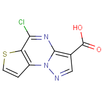 CAS: 680210-93-9 | OR24348 | 5-Chloropyrazolo[1,5-a]thieno[2,3-e]pyrimidine-3-carboxylic acid