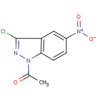 CAS: 68159-07-9 | OR24363 | 1-(3-Chloro-5-nitro-1H-indazol-1-yl)ethan-1-one
