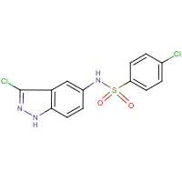 CAS: 647853-73-4 | OR24366 | 4-chloro-N-(3-chloro-1H-indazol-5-yl)benzenesulphonamide