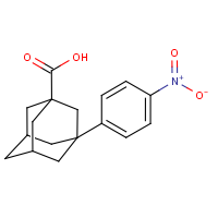 CAS: 7123-76-4 | OR2439 | 3-(4-Nitrophenyl)adamantane-1-carboxylic acid