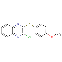 CAS:87378-88-9 | OR24437 | 2-Chloro-3-[(4-methoxyphenyl)thio]quinoxaline