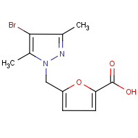 CAS: 306935-28-4 | OR2459 | 5-[(4-Bromo-3,5-dimethyl-1H-pyrazol-1-yl)methyl]-2-furoic acid