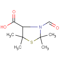 CAS:55234-12-3 | OR24610 | 3-Formyl-2,2,5,5-tetramethyl-1,3-thiazolidine-4-carboxylic acid