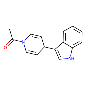 CAS:34981-12-9 | OR2465 | 3-(1-Acetyl-1,4-dihydropyridin-4-yl)-1H-indole