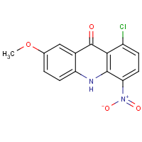 CAS: 21814-48-2 | OR24719 | 1-chloro-7-methoxy-4-nitro-9,10-dihydroacridin-9-one
