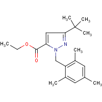 CAS: 306936-99-2 | OR2479 | Ethyl 3-(tert-butyl)-1-(2,4,6-trimethylbenzyl)-1H-pyrazole-5-carboxylate