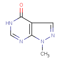 CAS: 5334-56-5 | OR2482 | 1,5-Dihydro-1-methyl-4H-pyrazolo[3,4-d]pyrimidin-4-one