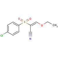 CAS: 32083-27-5 | OR25042 | 2-[(4-Chlorophenyl)sulphonyl]-3-ethoxyacrylonitrile