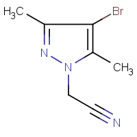 CAS: 175137-59-4 | OR25082 | 2-(4-bromo-3,5-dimethyl-1H-pyrazol-1-yl)acetonitrile