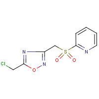 CAS: 306935-20-6 | OR25092 | 5-(chloromethyl)-3-[(2-pyridylsulphonyl)methyl]-1,2,4-oxadiazole