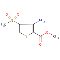CAS:175201-73-7 | OR25165 | Methyl 3-amino-4-(methylsulphonyl)thiophene-2-carboxylate