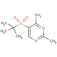 CAS:175201-85-1 | OR25182 | 5-(tert-butylsulphonyl)-2-methylpyrimidin-4-amine
