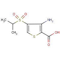 CAS:175201-89-5 | OR25187 | 3-amino-4-(isopropylsulphonyl)thiophene-2-carboxylic acid
