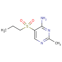 CAS:175202-09-2 | OR25222 | 2-methyl-5-(propylsulphonyl)pyrimidin-4-amine