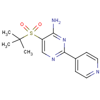 CAS: 175202-18-3 | OR25231 | 5-(tert-butylsulphonyl)-2-(4-pyridyl)pyrimidin-4-amine
