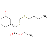 CAS: 172516-33-5 | OR25278 | Ethyl 3-(butylthio)-4-oxo-4,5,6,7-tetrahydrobenzo[c]thiophene-1-carboxylate