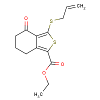 CAS:172516-32-4 | OR25324 | ethyl 3-(allylthio)-4-oxo-4,5,6,7-tetrahydrobenzo[c]thiophene-1-carboxylate