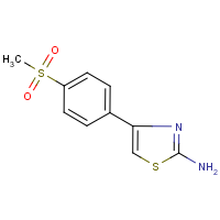 CAS: 383131-95-1 | OR2534 | 2-Amino-4-[4-(methylsulphonyl)phenyl]-1,3-thiazole